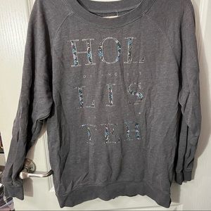 oversized hollister sweatshirt